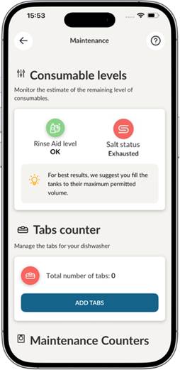 Wie die hOn-App den Salzstand misst